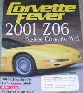 CORVETTE FEVER 2000 SEPT - ZORA's Z06, KILLER 427 '69